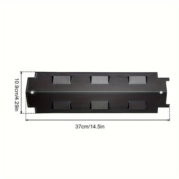 Grillvarmeplater, 3-pakning - Svart