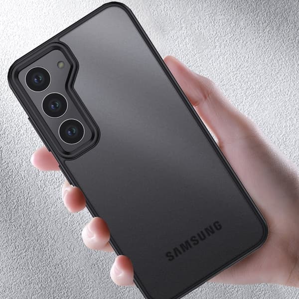 Samsung Galaxy S23 Plus Cover Hybrid Mat Sort 75