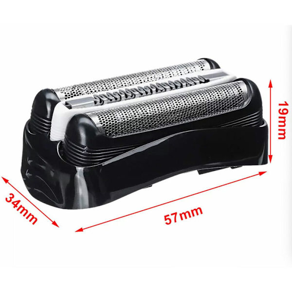 Kassett för rakfilmsskärhuvud 32B 32S för Braun Series 3 320 330 340 350 elektrisk rakapparat