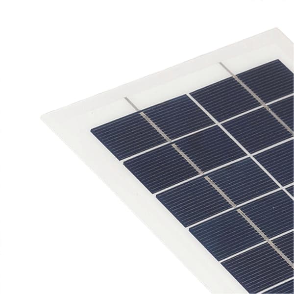 Solcellepanel polykrystallinsk silisium energibesparende for nødlys, reklamelamper, trafikklys 5V 4.5W