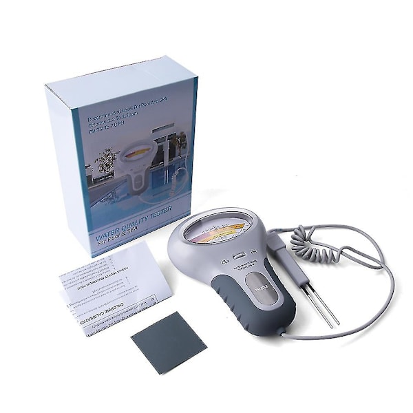 2 i 1 Ph klormåler Tester Pc-102 Ph Tester
