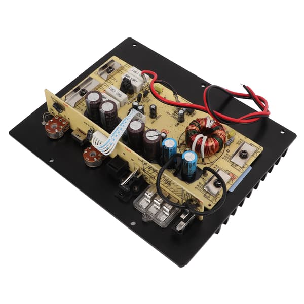 Svart 12V 1000W Bilforsterker Bilstereo Subwoofer Effektforsterker Multibeskyttelse