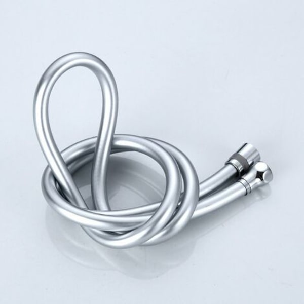 Fleksibelt Anti-Twist Brusehoved, 1,5 M Bruseslange, Gummi, Hvid