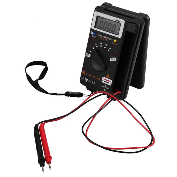 ANENG AN8203 Digitalt Multimeter AC DC Voltmeter Ohmmeter LCD-skærm 4000 Tællinger