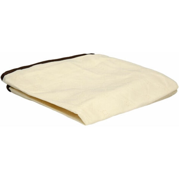 Set med 4 förvaringsväskor med dragkedjor Hopfällbar organizer för skor Kläder Täcken Sängkläder Beige