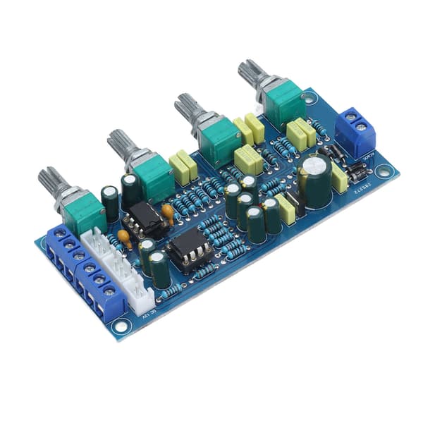 HIFI Forforstærker Modul Tone Board Bas Diskant Mellem Volume Kontrol