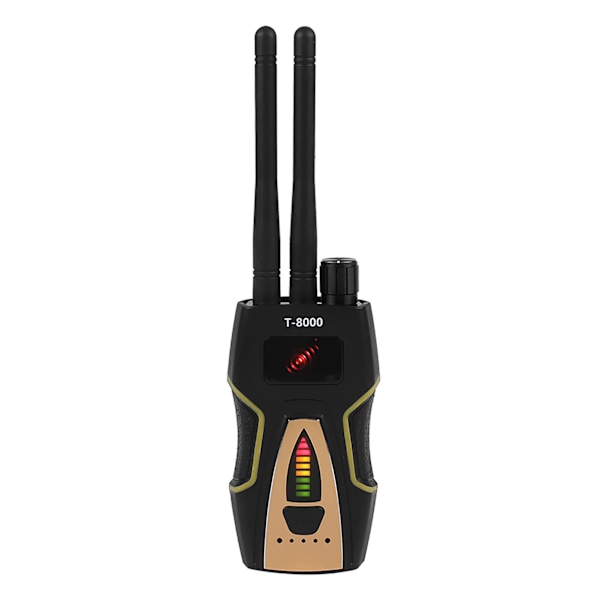 T-8000 RF Signal Detector: GSM Audio Finder & GPS Bug Scanner - Anti-Spy Device