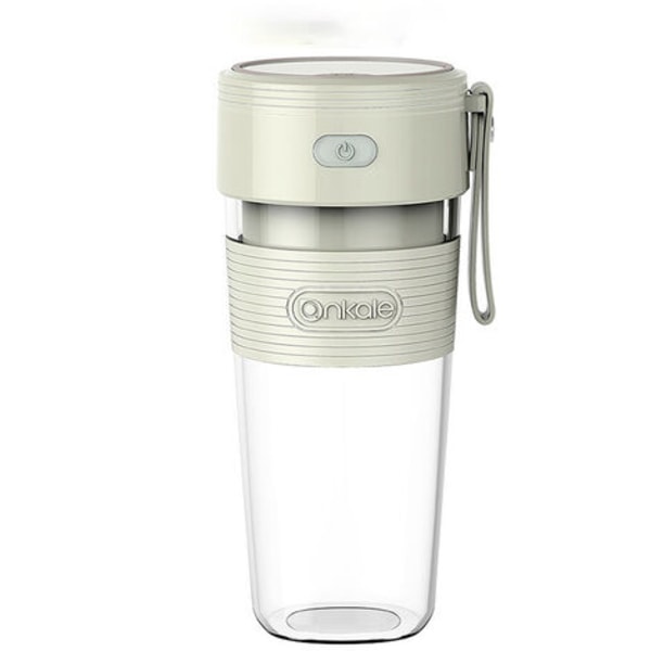 Bærbar blender, blender i specialstørrelse til smoothies, juice og smoothies, USB genopladelige juiceflasker, grøn