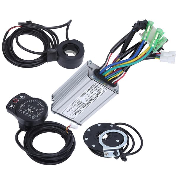 36V/48V 250W elektrisk motor børsteløs 7A controller med KT‑900S LED panel kit til elcykel[ht]