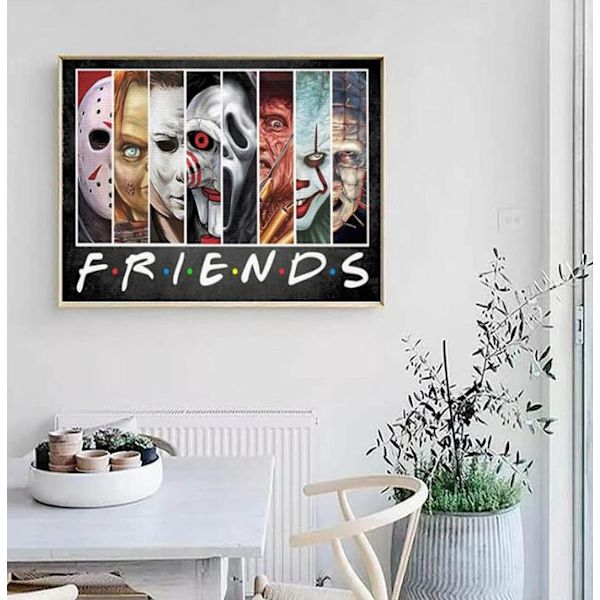 Clown Letters Tee itse diamond painting (35*55cm)