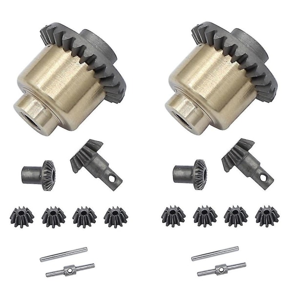 For Fcx24 2 sett metall foran og bakaksel differensial 1/24 Rc biloppgraderinger Deler Tilbehør