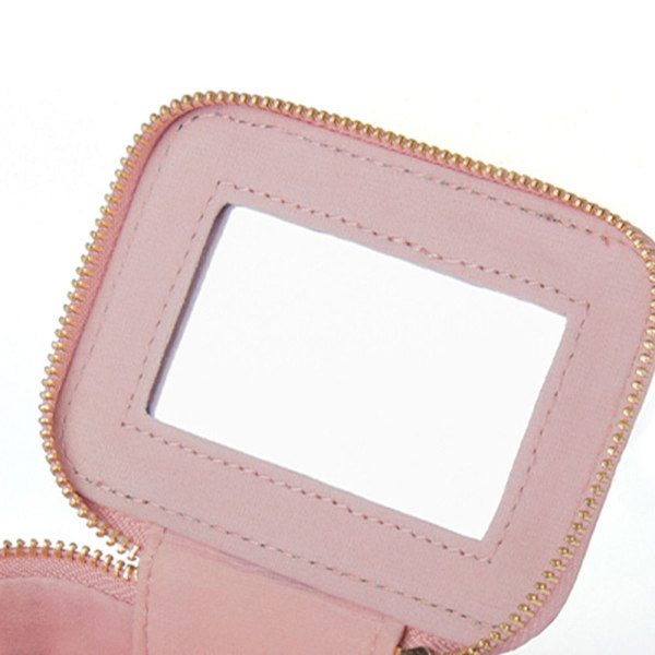 Nahkalaukku Meikkilaukku Mirror BLACK black