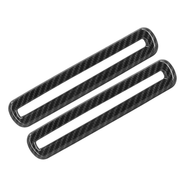 2ST Karbonfiberstil AC Ventil Trim Erstatning for Dodge Challenger 2015 2021