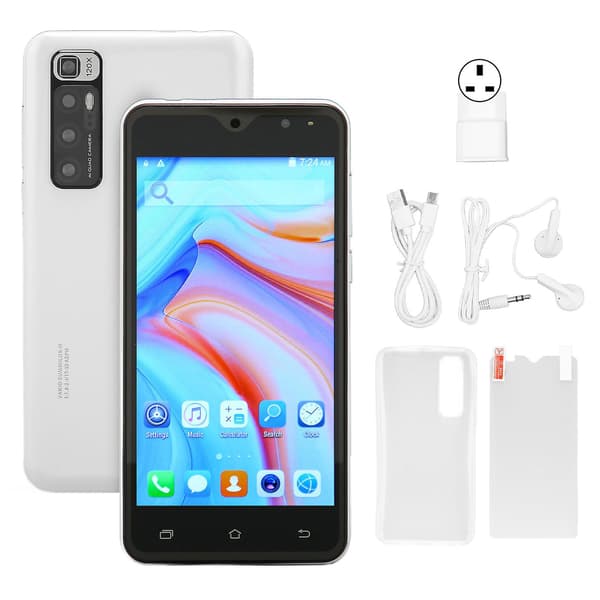 5.0\" Android 11 Smartphone, 8-kärnig CPU, 4800mAh batteri, Dubbla SIM, 5MP+8MP kameror