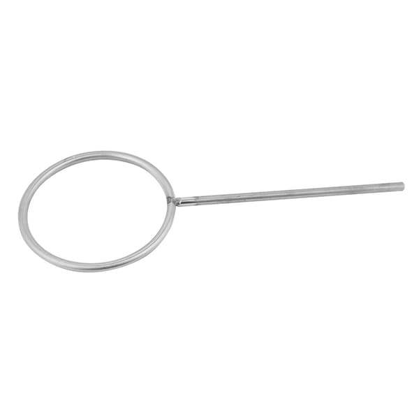 Retortstativ med lukket ring i rustfrit stål 120 mm