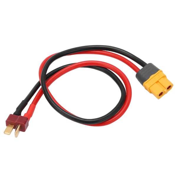 XT60 Han til T-stik 14AWG RC Adapterkabel til Fjernstyret Drone