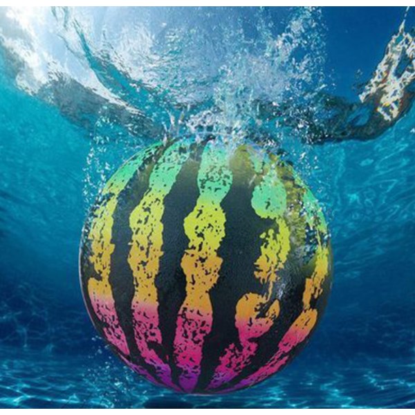 Undervattensboll Vattenleksak Vattenmelonboll Undervattensboll fyller vatten Uppblåsbar badboll