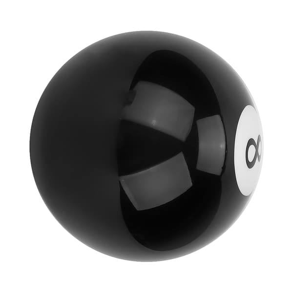 Universal Sort 8 Ball Billiard Bil Girskiftknott Spak Håndtak