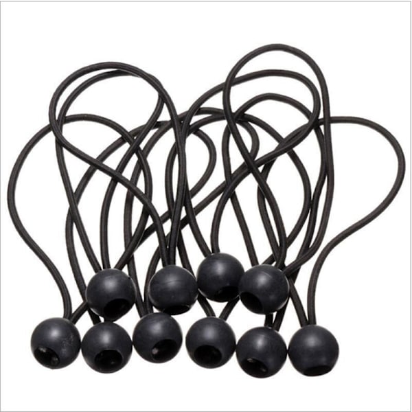 20 cm30 elastikreb, elastiske gummireb med bolde, fast drivhusdæksel, fast anhængerbetræk, plastikbolde tilbehør