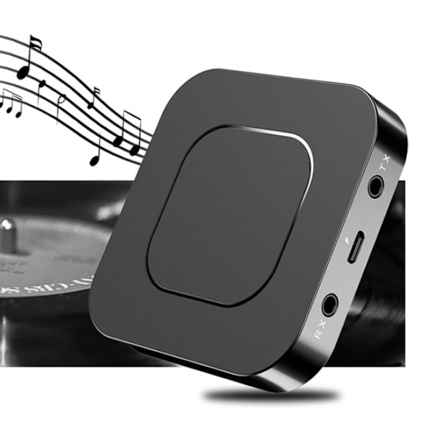 2 in 1 Bluetooth lähetinvastaanotin Bluetooth 5.0 3,5 mm äänivastaanottimen lähetinsovitin
