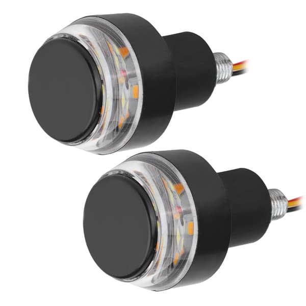 70 cm LED Nummerpladelys Blinklys Hvid til Gul til Motorcykel ATV Scooter