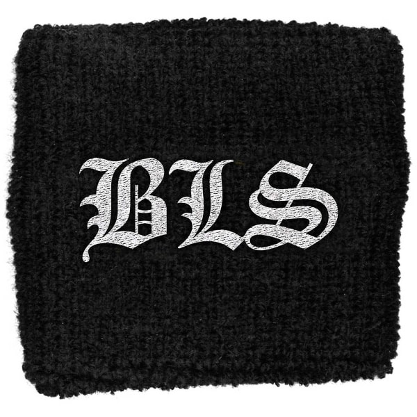 Black Label Society Logo Stof Armbånd Black/White One Size