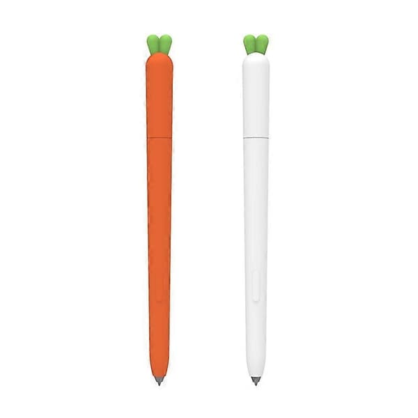 Sød gulerod flydende silikone beskyttelsescover til Samsung Galaxy Tab S6 Lite Orange