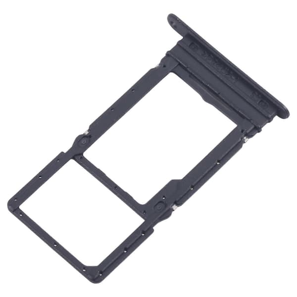 For Samsung Galaxy A16 SM-A165F KOMPATIBEL SIM-kortskuff + Micro SD-kortskuff Black
