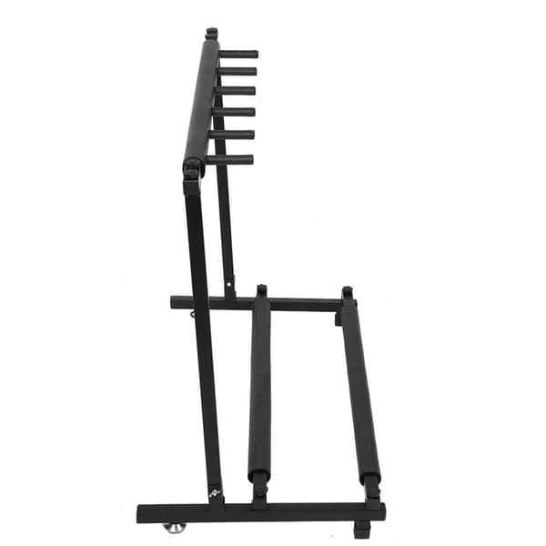 Metallgitar Display Stativ Rack Organizer Holder Instrument Tilbehør 5 Plasser