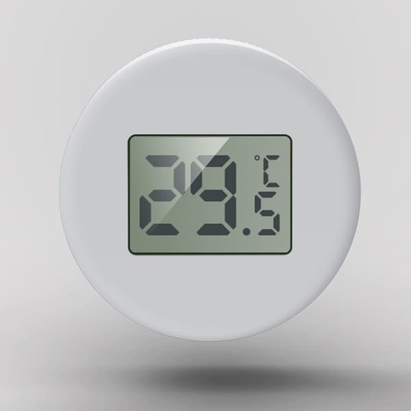 LCD Akvarium Termometer Vattentät Våt Torr Dubbel Användning Digital Display