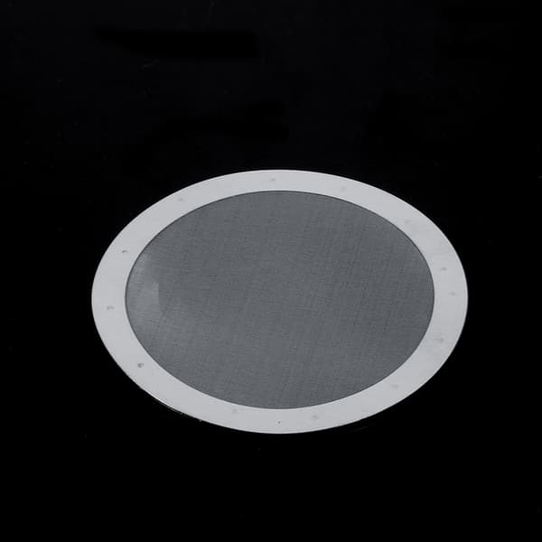 Solid Ultra Fine Rustfrit Genanvendeligt Metal Stål Kaffefilter Net Til AeroPress