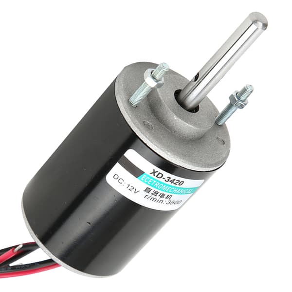 12V 3500RPM Permanent Magnet DC Motor 30W High Speed