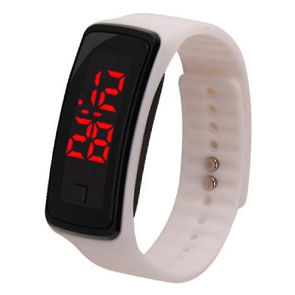 Menn Dame Digital Armbåndsur Led Armbånd Silikon Band