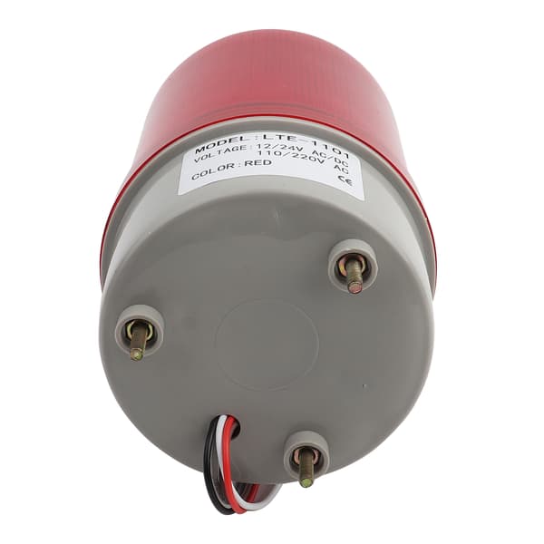 Punainen LED-hätävaroitusvalo Pyörivä majakka AC220V