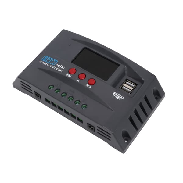 MPPT Solcelleladeregulator 12V 24V 10A Automatisk Smart Justering for Solcellesystem