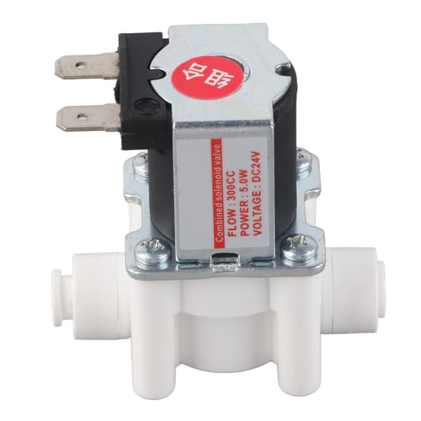 300cc 24V NC Spillvann Solenoidventil Vannrenser