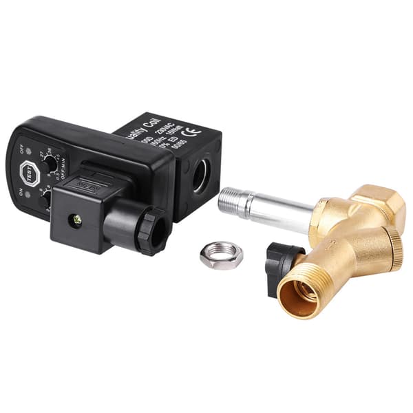 Automatisk Elektronisk Timer Aftapsningsventil til Luftkompressor Kondensat G1/2 DN15 AC230V