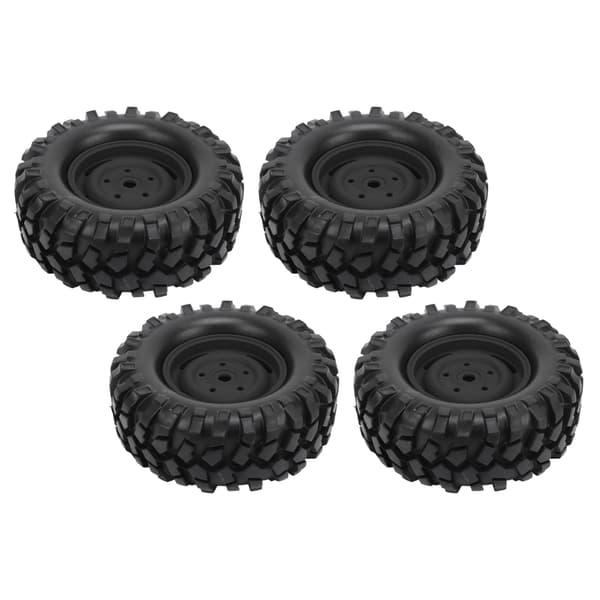 4 kpl RC Beadlock -vanteet 96 mm musta kiipeilyajoneuvoon maastoautoon