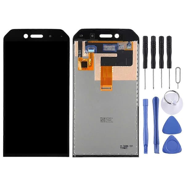 OEM LCD-skærm til Caterpillar CAT S41 med Digitizer Fuld Samling (Sort) Svart