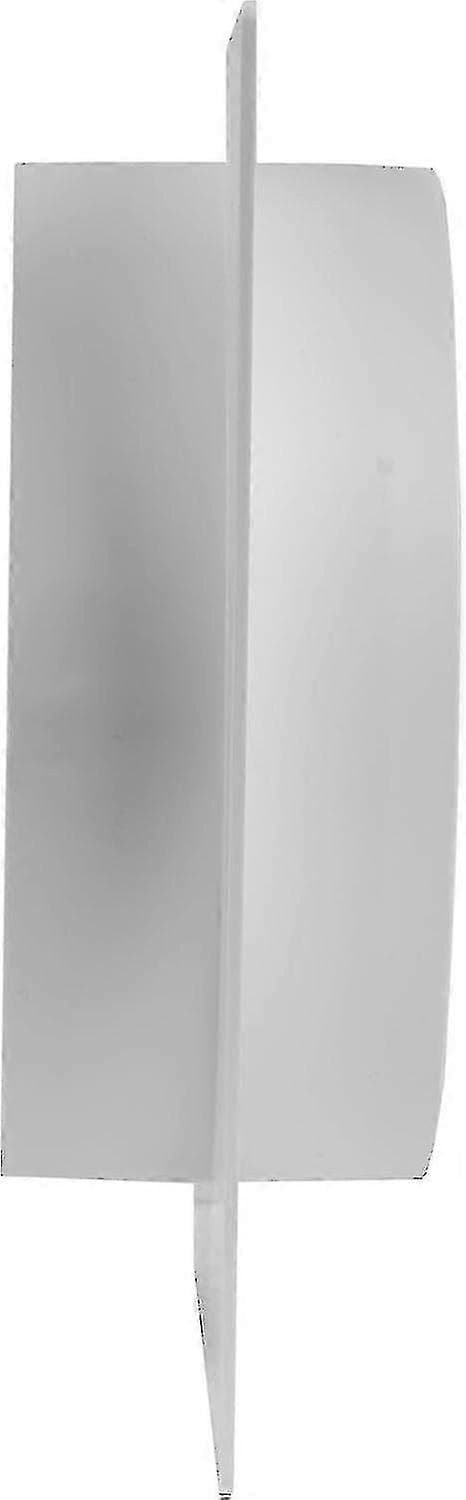 Rak plastfläns med 150 mm kanalanslutning för VVS-system - 15 cm diameter