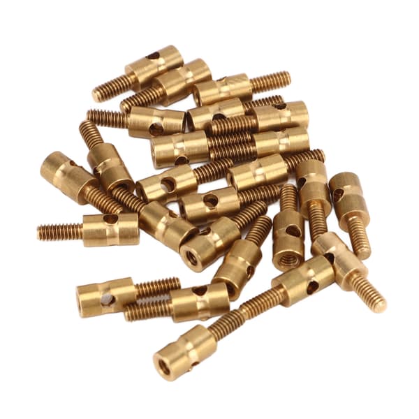 RC-model Pushrod Linkage Stopper 1,5 mm Interface Messing Quick Adjust Connector Reservedel til skibsmodeller RC Fly Helikoptere