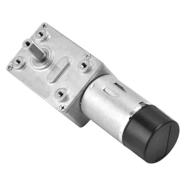 JGY 370 DC 12V 40RPM 15mm Dubbelaxel Enkoder Växelmotor
