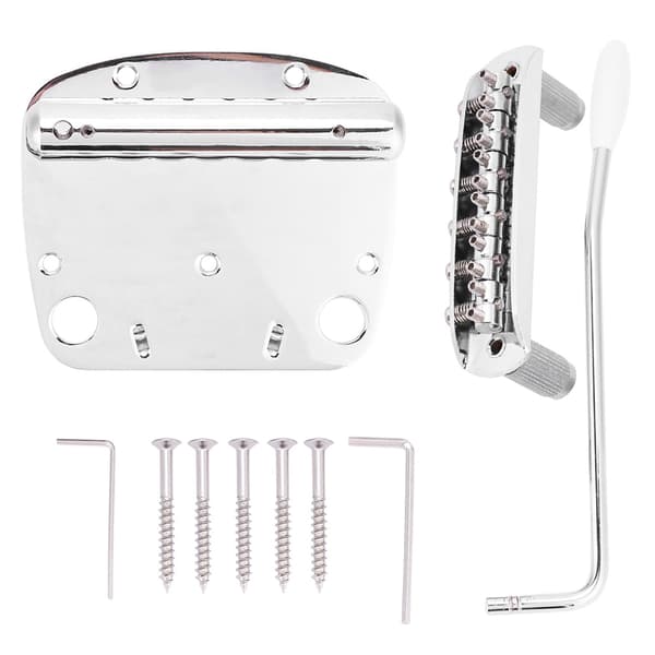 Mustang Gitarr Tremolo Vibrato Stall Delar Ersättningssats[ht]