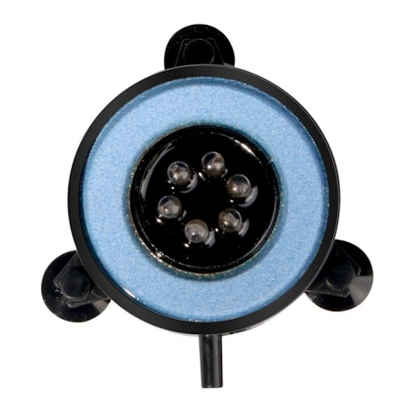 Akvarie udsmykning dekoration syv farver akvarium LED lys dykkerlys akvarie lys gasplade lys rund boble