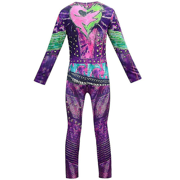Purple Descendants puvut Halloween-asut 11-12 Years