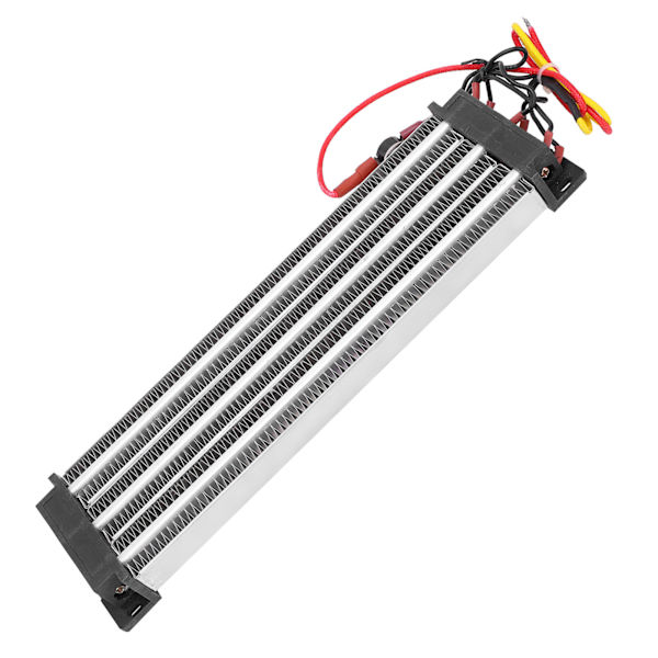 Keramisk elektrisk luftvarmer 2000W isolerede termostatiske varmeelementer ventilator