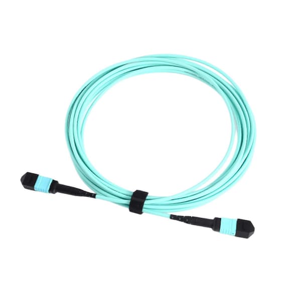MPO Patchkabel 12 Kärnor OM3 Patchkabel Optisk Kabel Multimode OM3 Mpo för 100G 40G Modul 12 Kärnor OM3 Mpo Patchkabel C[ht] 5M