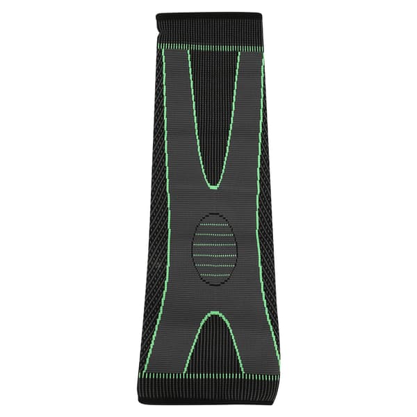 1 Par Svart Grön Stickad Varm Elastisk Sport Knäskydd Benrustning Knäskydd