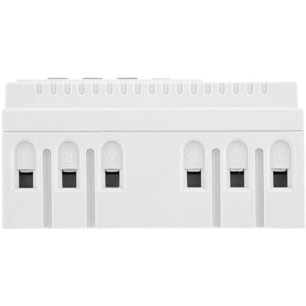 TM-163 Programmerbart tidsrelé 380V/50-60Hz 16A Ukentlig relé Power Timer Switch Trefase Timer Switch Smart Digital C