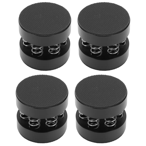 Fjäderhögtalarspikar i aluminium, vibrationsdämpande stativ, 4-pack